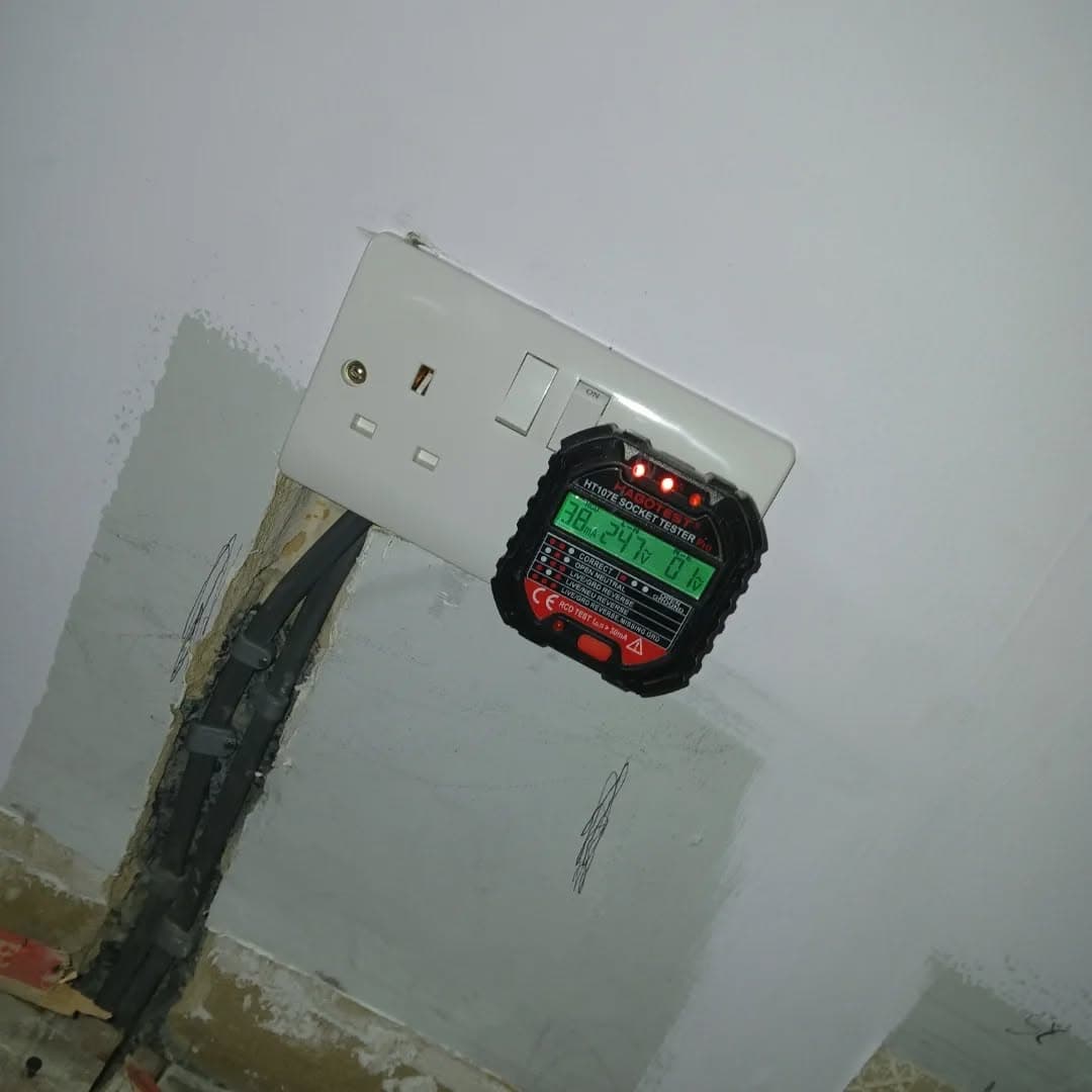 Flush Socket Relocation for Wardrobe